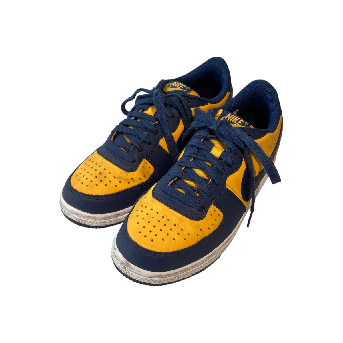 NIKE Terminator Low University Gold and Navy／MichiganローカットスニーカーFJ4206-700 古着・中古-1枚目のアイテム画像