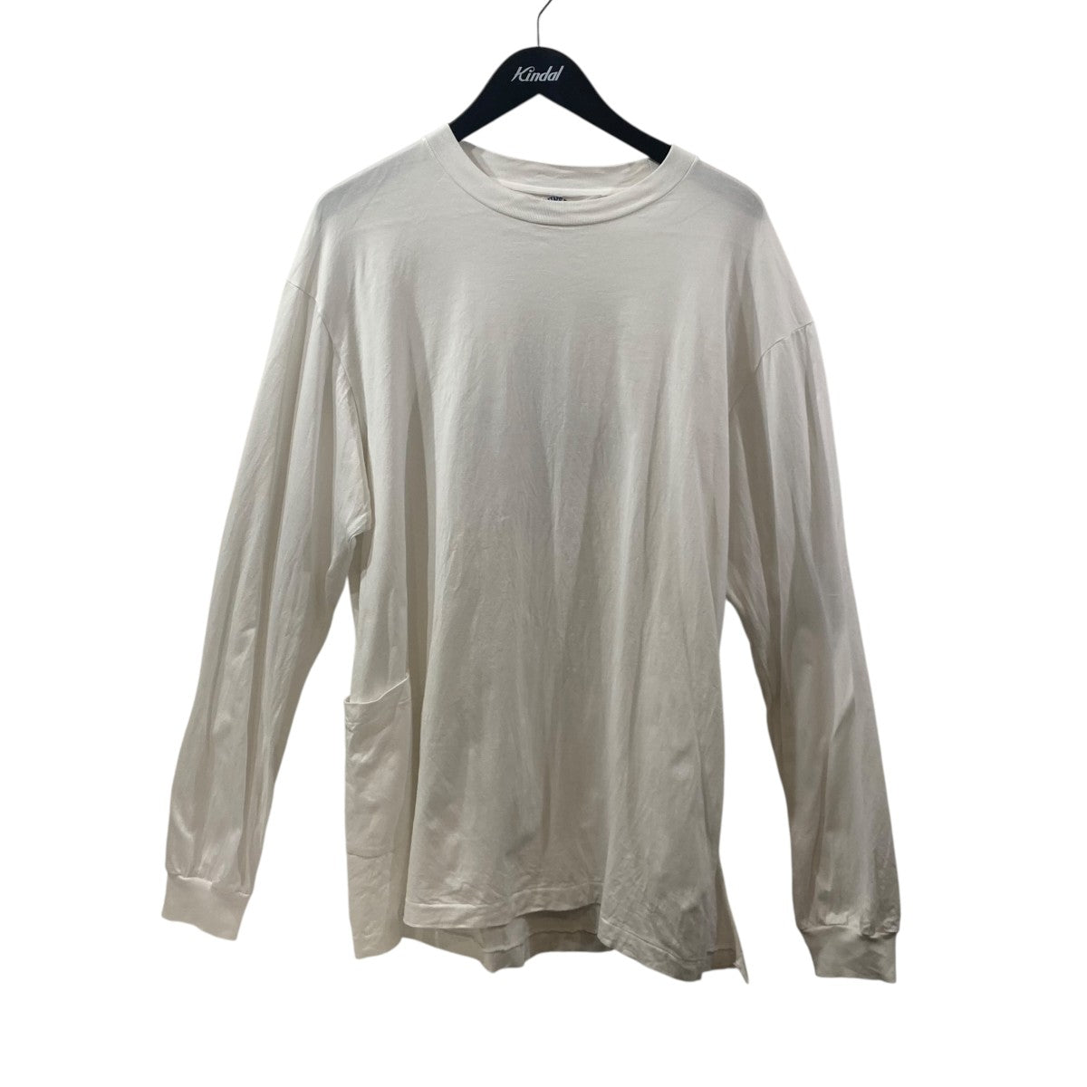 ONE SIDE SLASH LONG-T長袖TシャツSUNSEA3002
