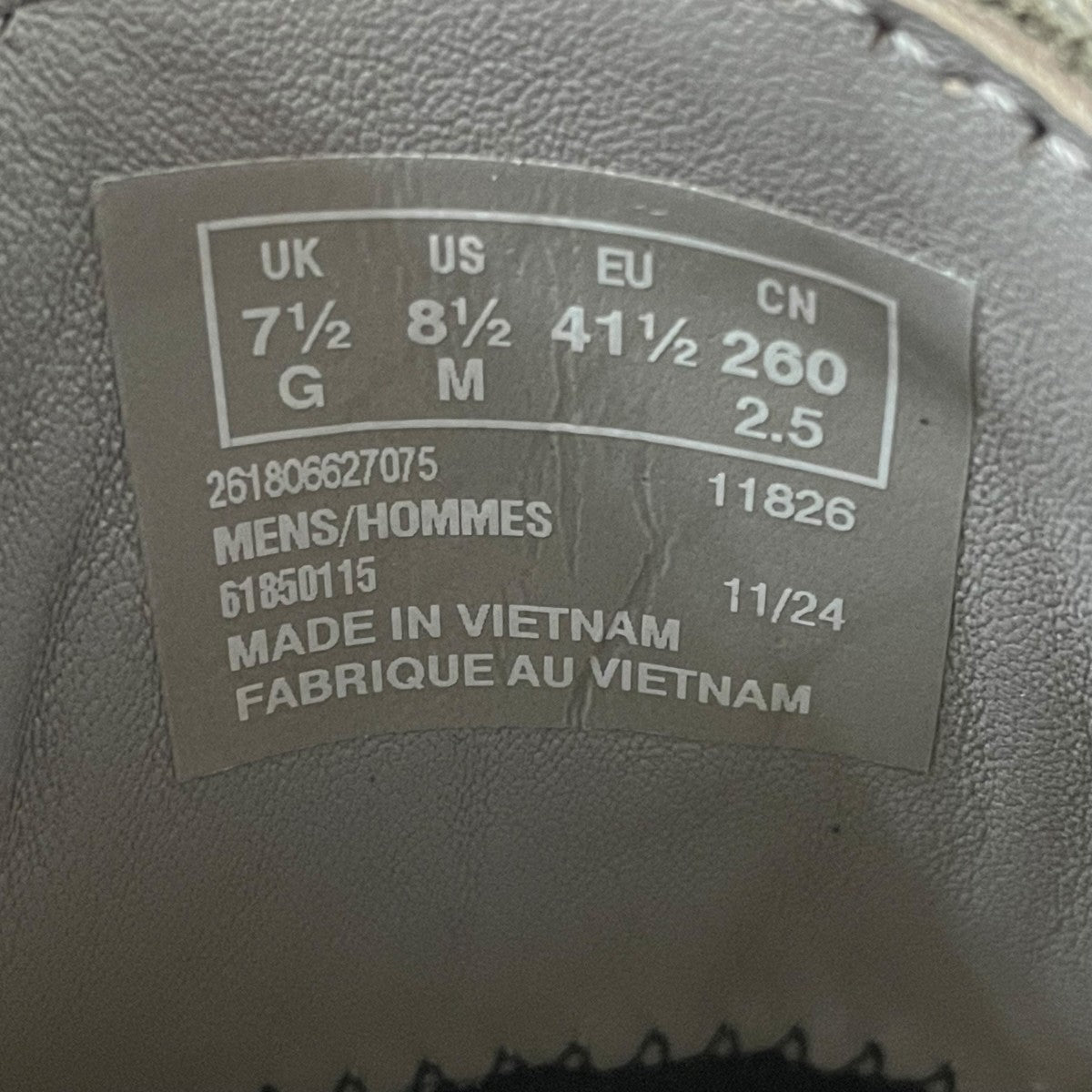 CLARKS ワラビーブーツ 古着・中古-9枚目のアイテム画像