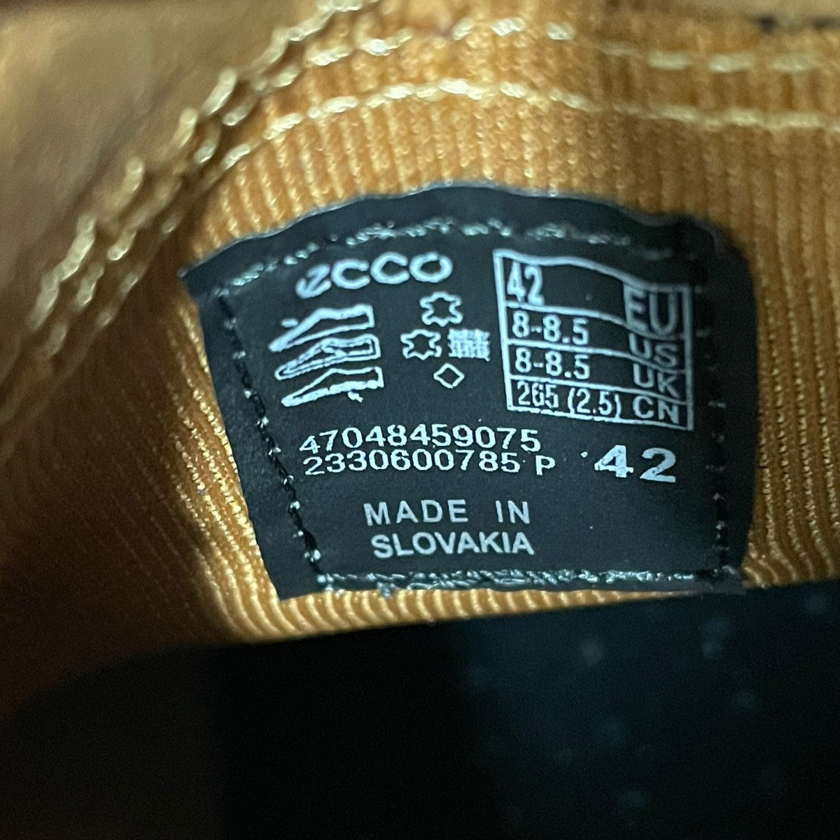 ECCO ローカットスニーカー 古着・中古-9枚目のアイテム画像