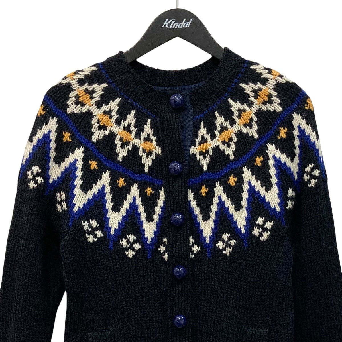 sacai ロングカーディガン1301874 古着・中古-2枚目のアイテム画像