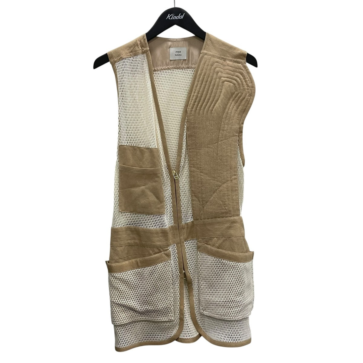 FUMIE=TANAKA mesh VESTメッシュベストF21S22 古着・中古-1枚目のアイテム画像