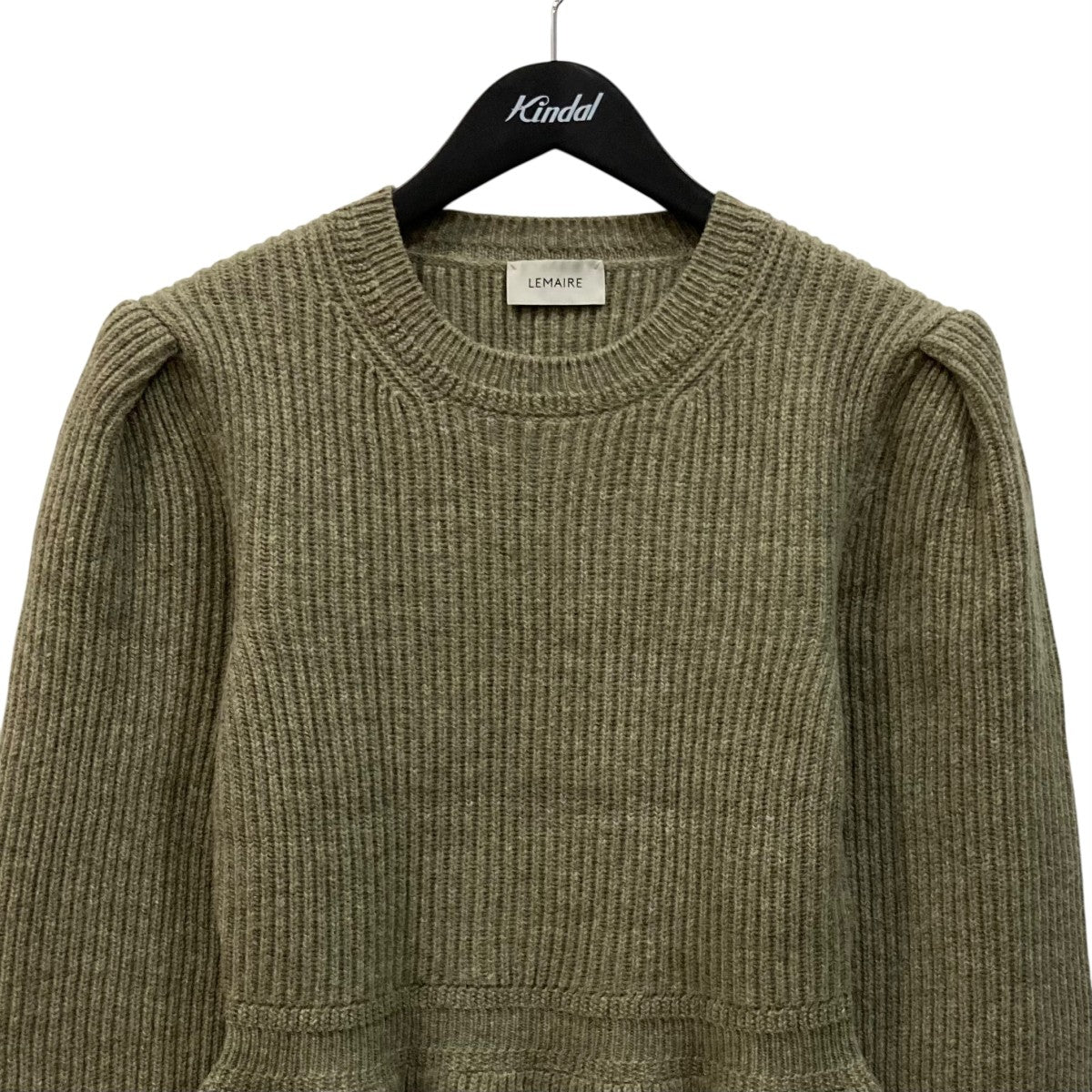 LEMAIRE ペプラムセーターW213KN618LK107 古着・中古-2枚目のアイテム画像