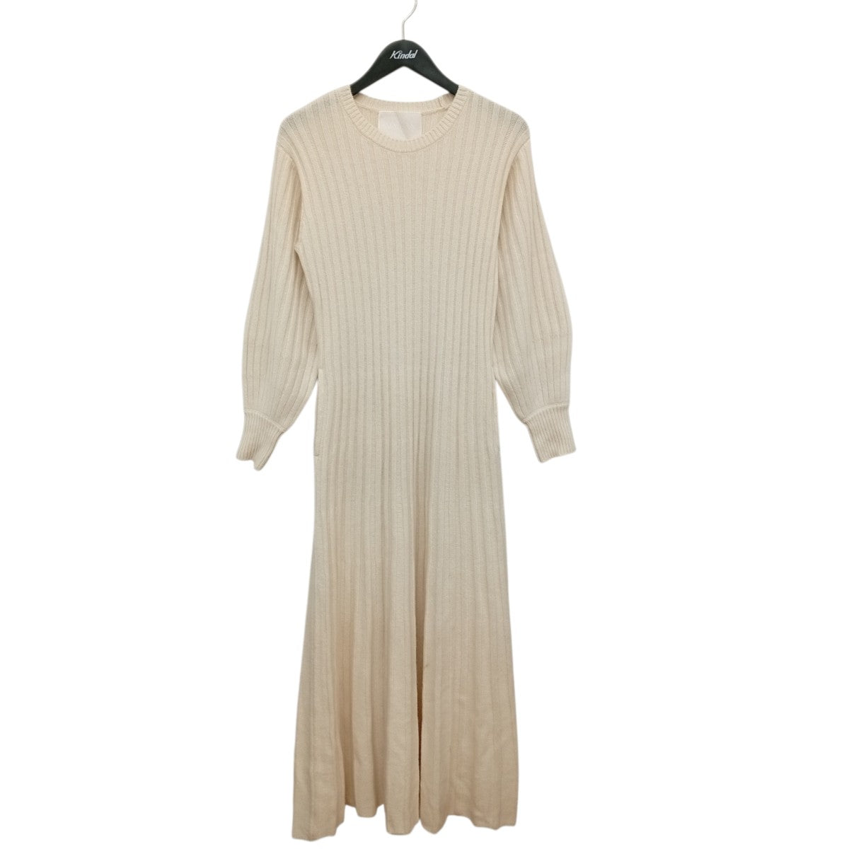 カシミヤニットワンピースMY21AW-KR017