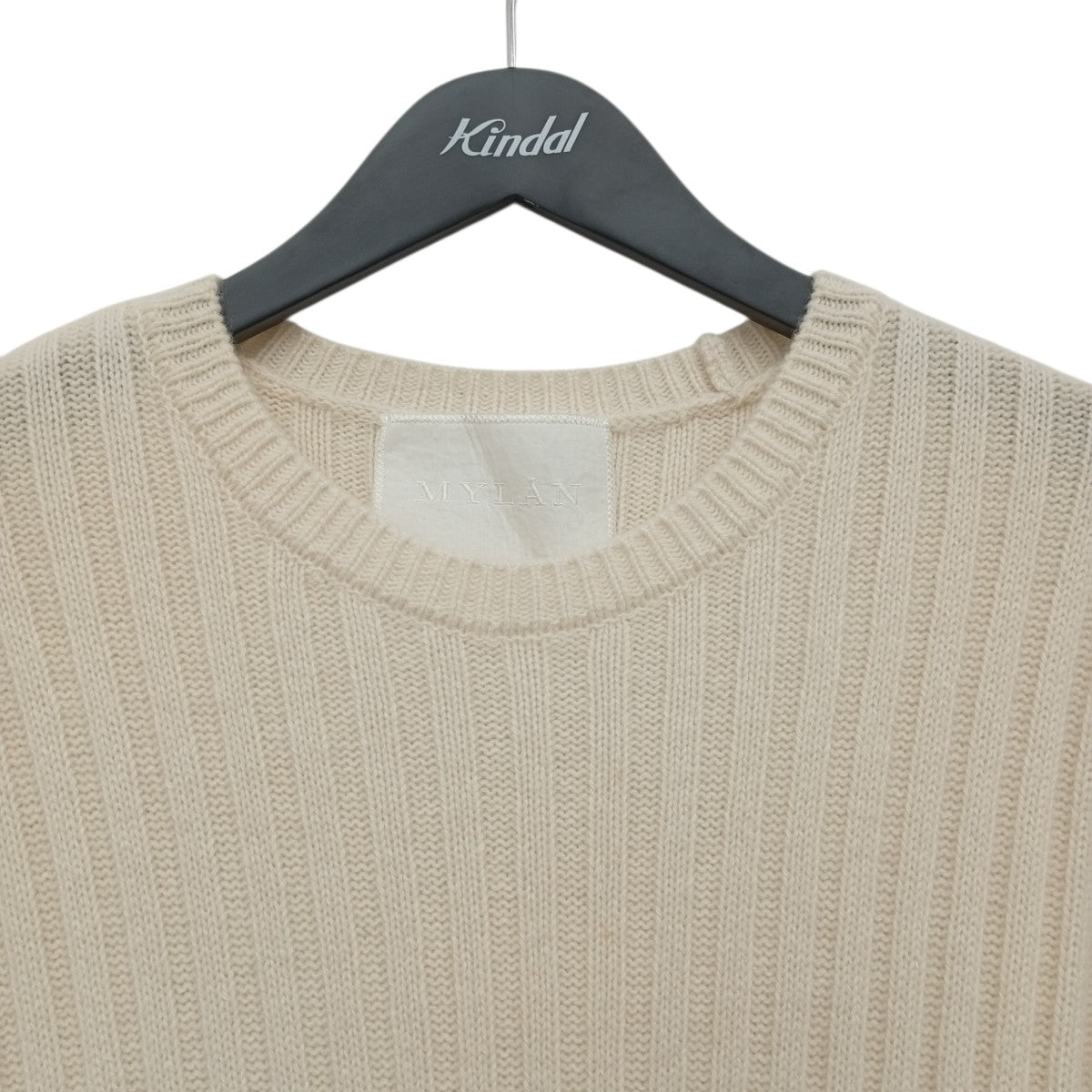 カシミヤニットワンピースMY21AW-KR017