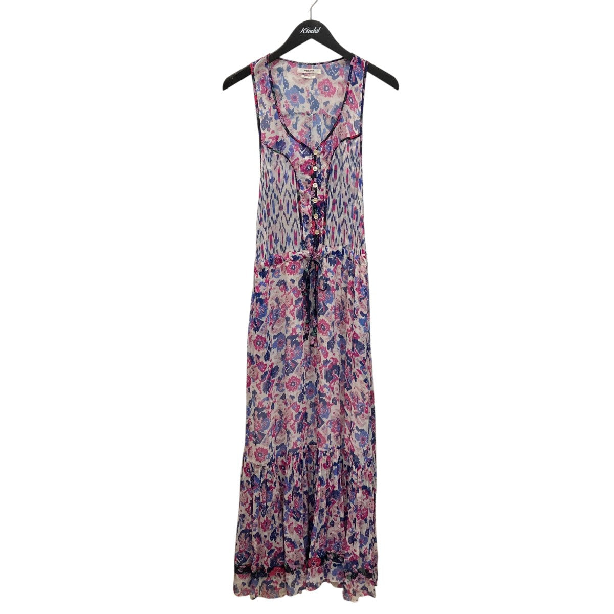 ISABEL MARANT ETOILE ノースリーブワンピースRO210022P031E 古着・中古-1枚目のアイテム画像