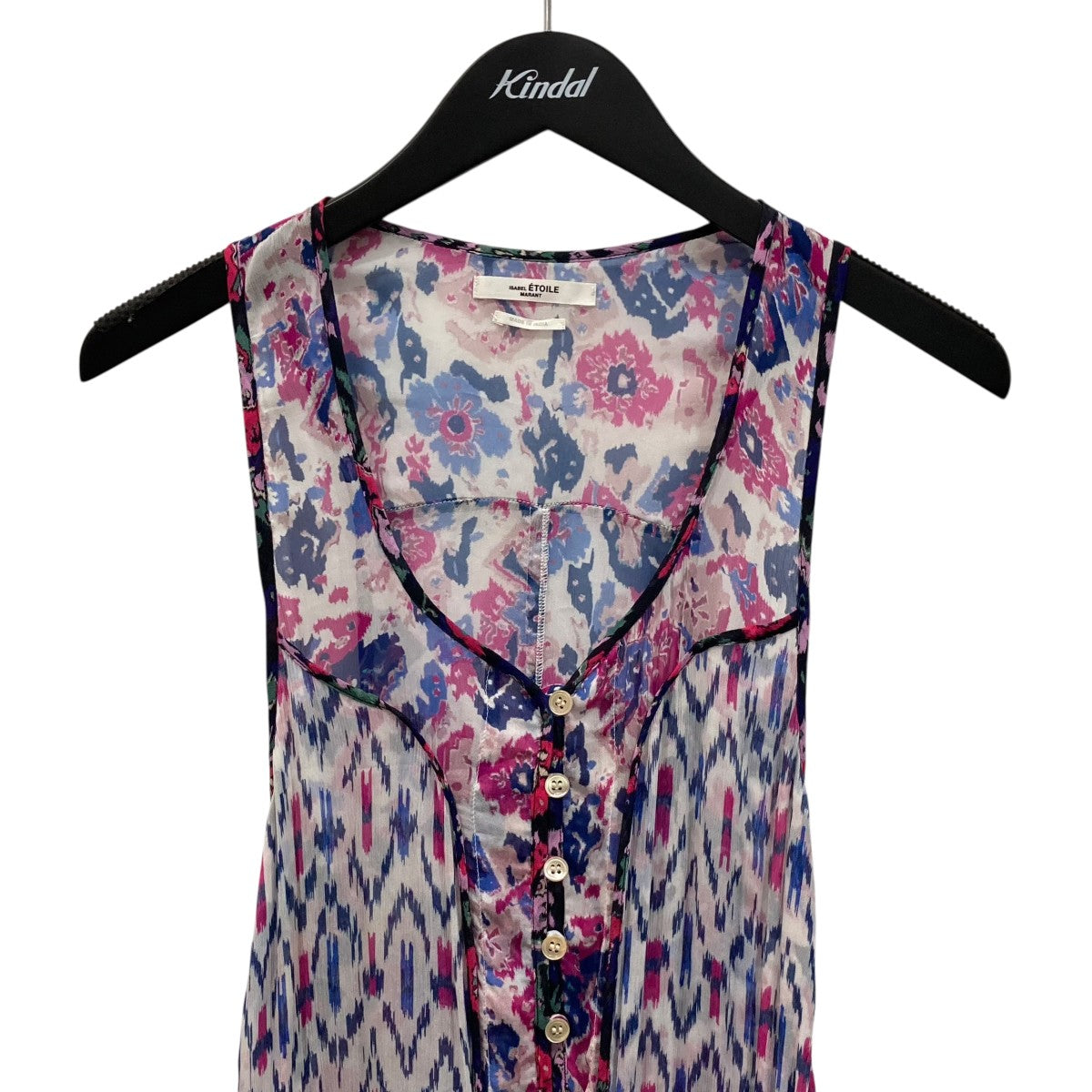 ISABEL MARANT ETOILE ノースリーブワンピースRO210022P031E 古着・中古-2枚目のアイテム画像