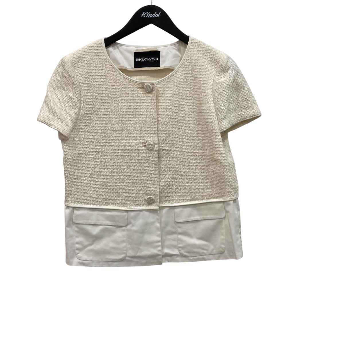 EMPORIO ARMANI 半袖ブラウス 古着・中古-1枚目のアイテム画像