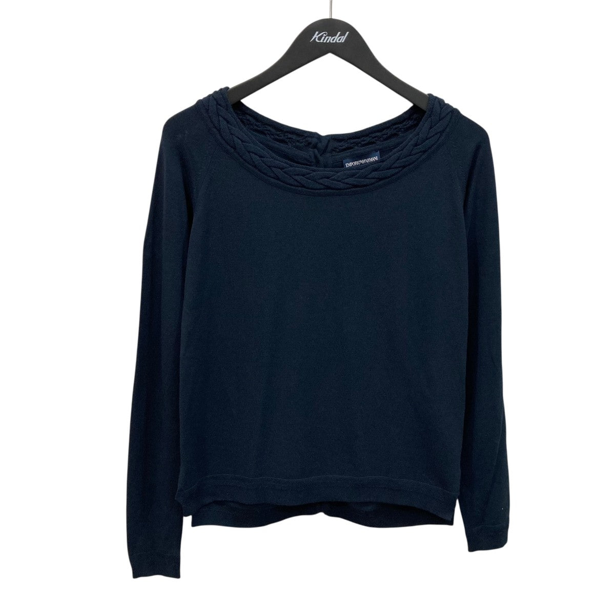 EMPORIO ARMANI ニットカーディガンW60XF 古着・中古-1枚目のアイテム画像