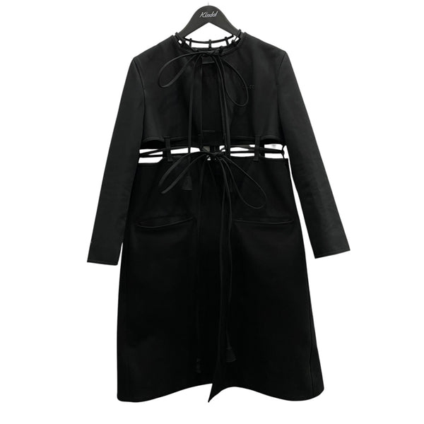 GUCCI(グッチ) ノーカラーコート830129 830129 ブラック サイズ 38