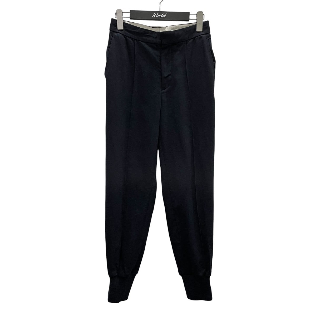 BLAMINK ウールポリウレタン毛リブヘムパンツ79142990244 古着・中古-1枚目のアイテム画像