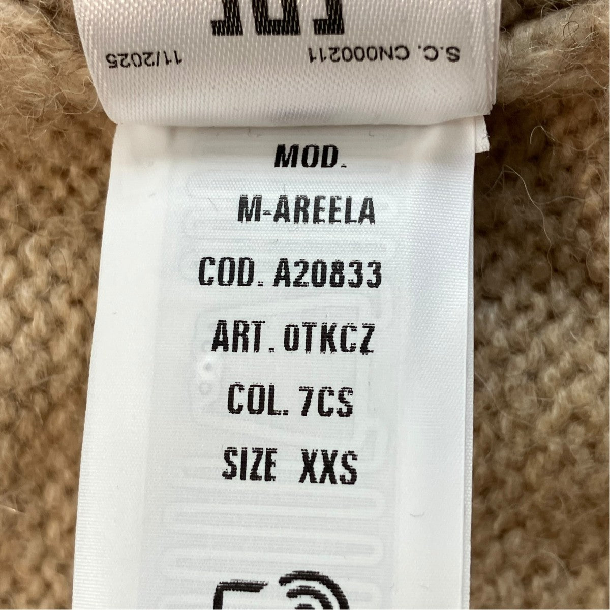 DIESEL M-AREELAニットカーディガンA20833 古着・中古-5枚目のアイテム画像