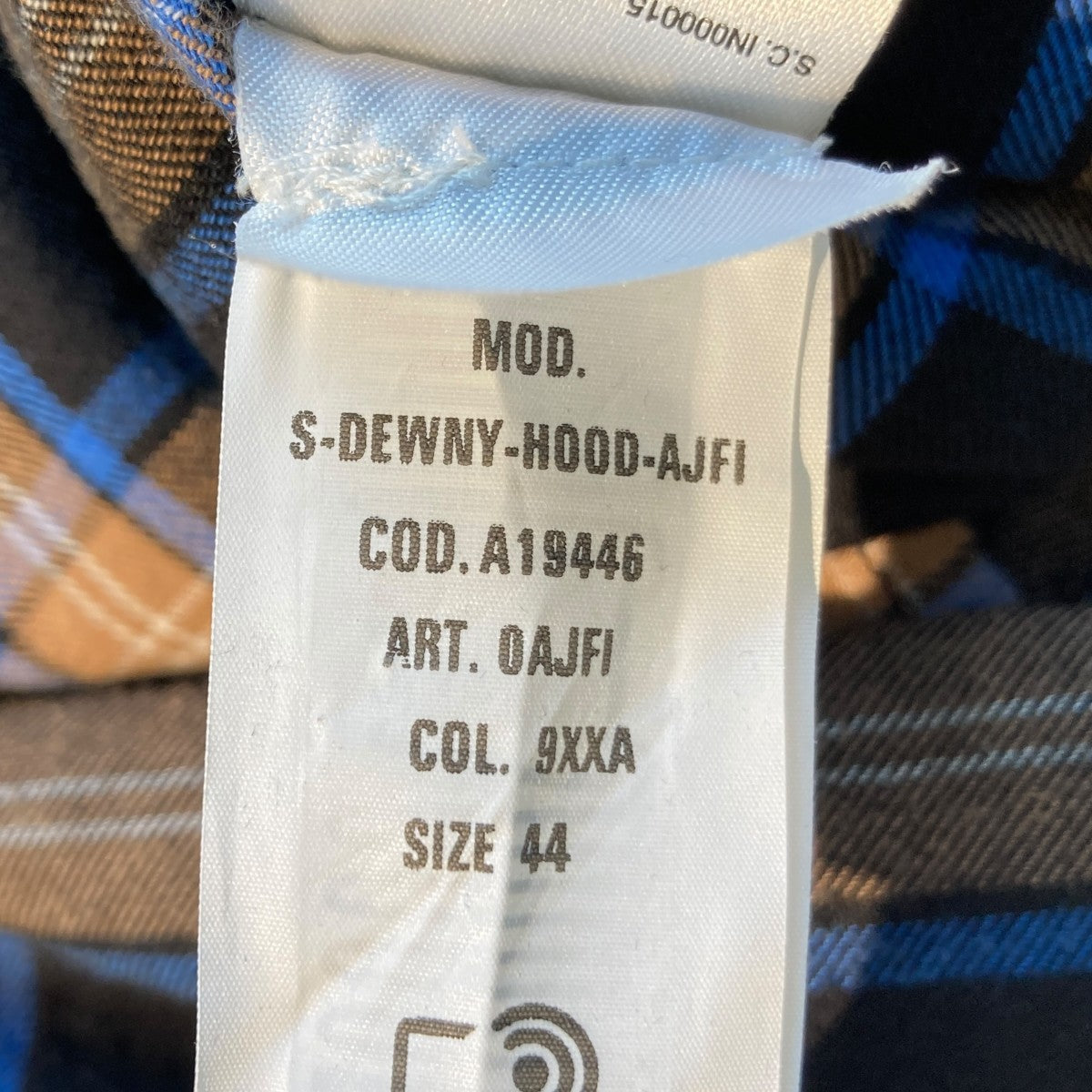 S-DEWNY-HOOD-AJFIパーカーA19446