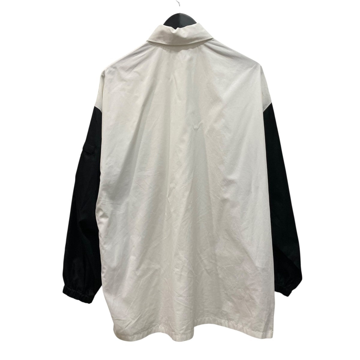 Nylon Arm Panel Triangle Logo Plate Shirt長袖シャツP415F