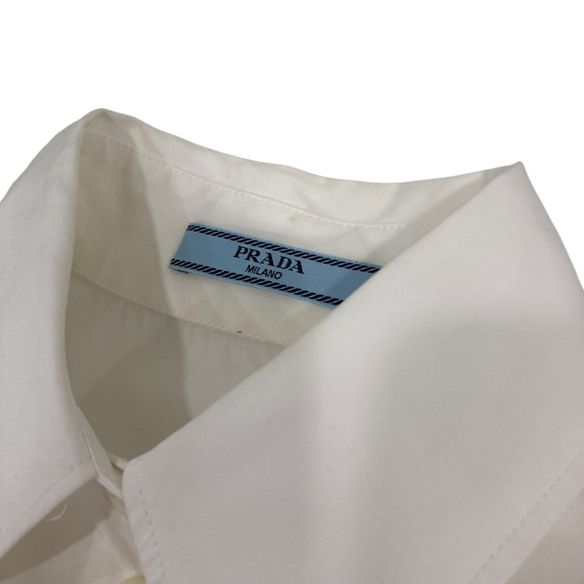 Nylon Arm Panel Triangle Logo Plate Shirt長袖シャツP415F