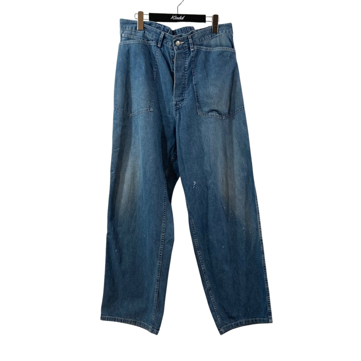 MAATEE＆SONS MILITARY DENIM WASHデニムパンツMT4103-0212B 古着・中古-1枚目のアイテム画像