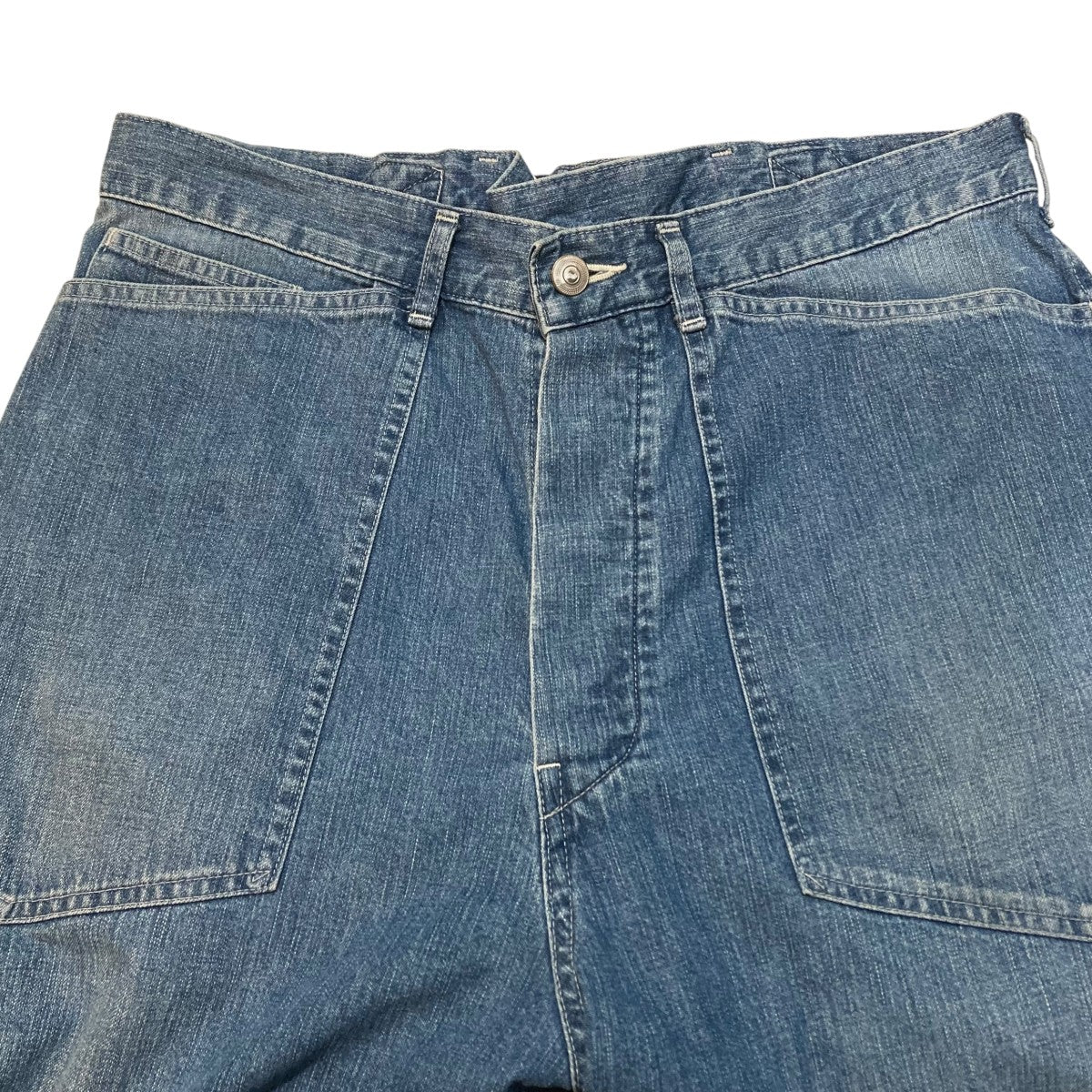 MAATEE＆SONS MILITARY DENIM WASHデニムパンツMT4103-0212B 古着・中古-3枚目のアイテム画像