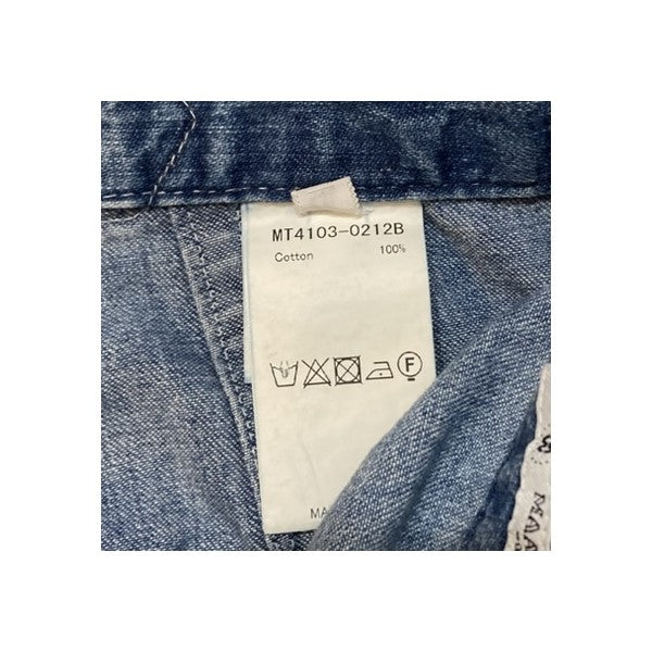 MAATEE＆SONS MILITARY DENIM WASHデニムパンツMT4103-0212B 古着・中古-8枚目のアイテム画像