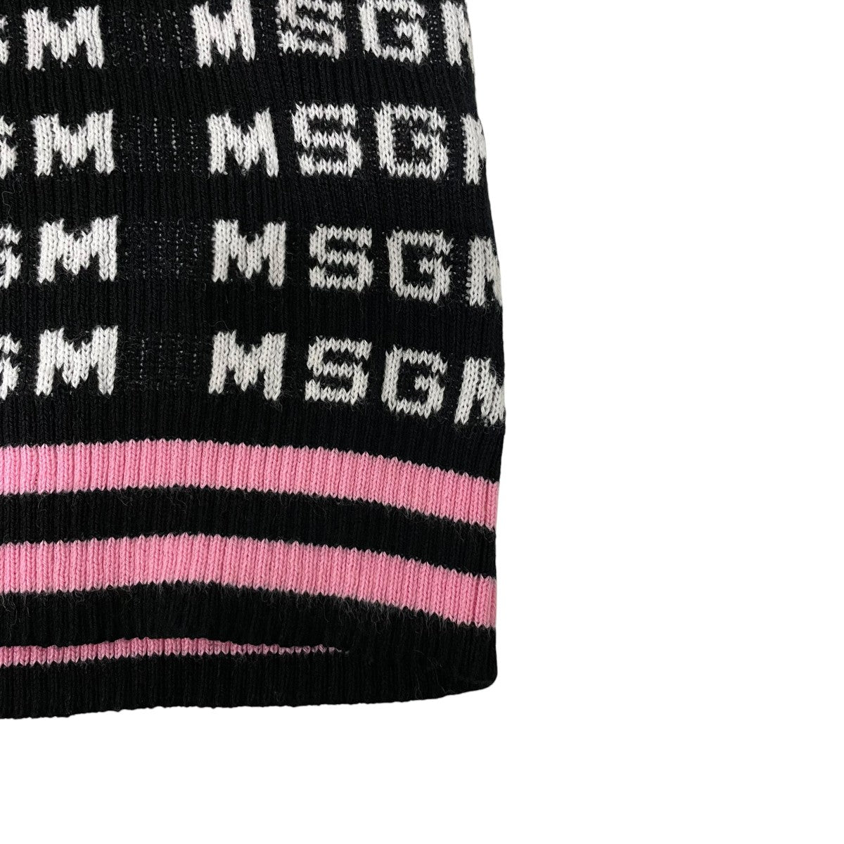 MSGM(エムエスジーエム) 半袖ニット2841MDM113 2841MDM113 ブラック