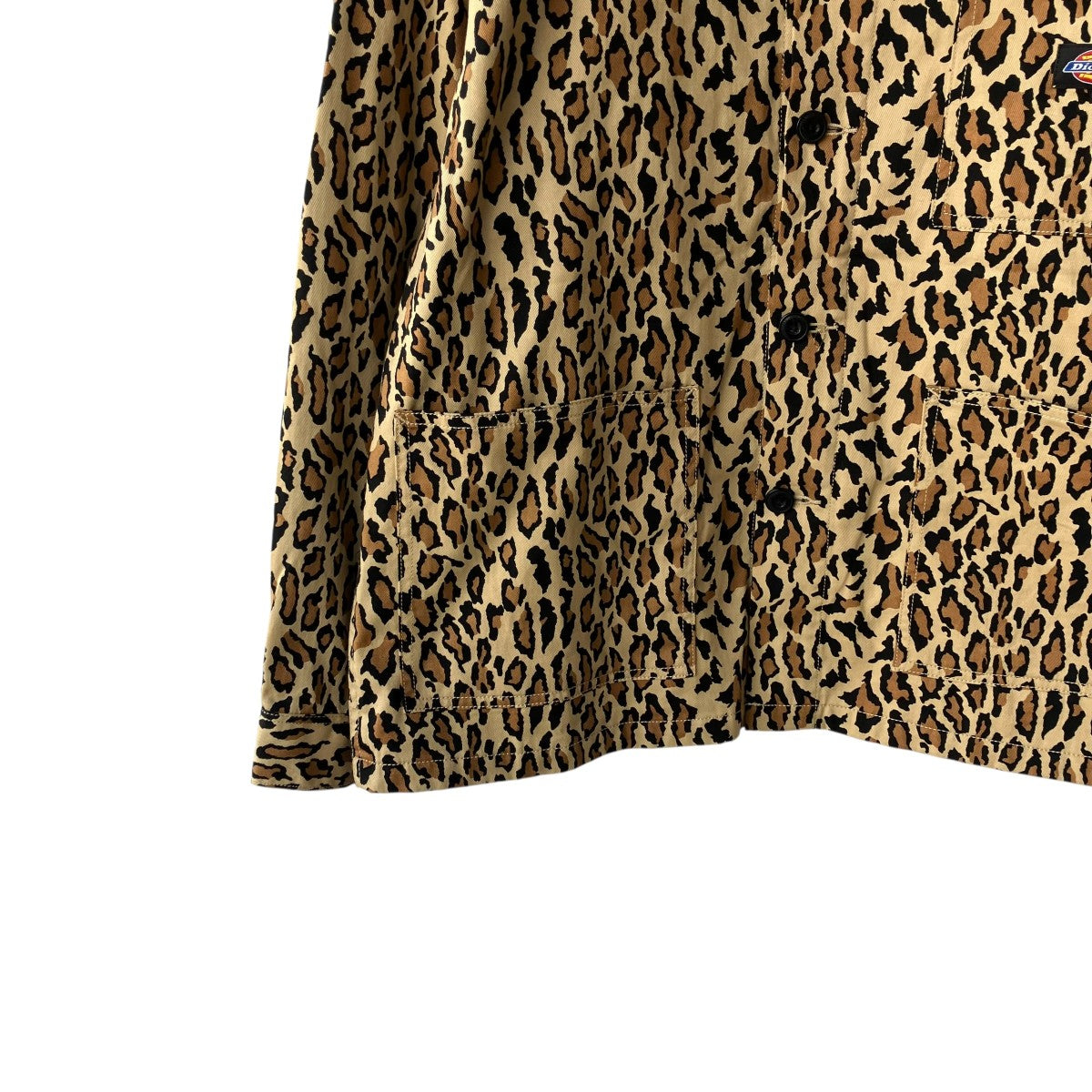 WACKO MARIA×Dickies 26SSDICKIES LEOPARD COVERALLジャケット26SS-WMO-DC02 古着・中古-4枚目のアイテム画像