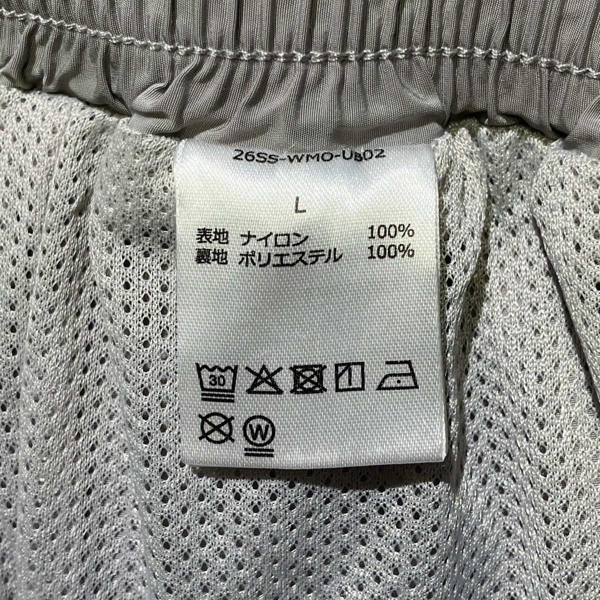 26SSUMBRO   TRACK PANTSナイロンパンツ26SS-WMO-UB-02