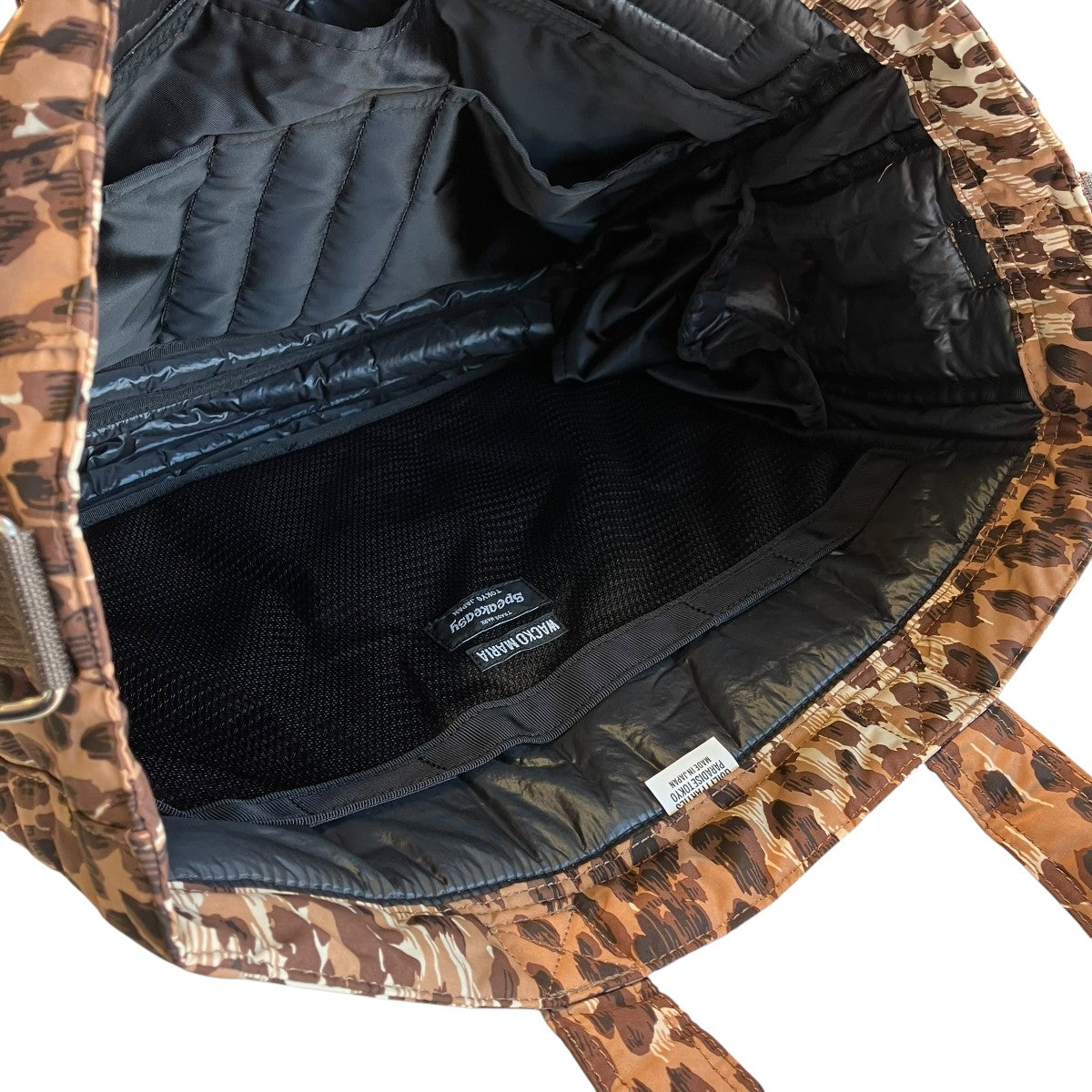 WACKO MARIA×Speakeasy LEOPARD 12 inch RECORD BAGトートバッグ25FW-WMA-BG02 古着・中古-5枚目のアイテム画像