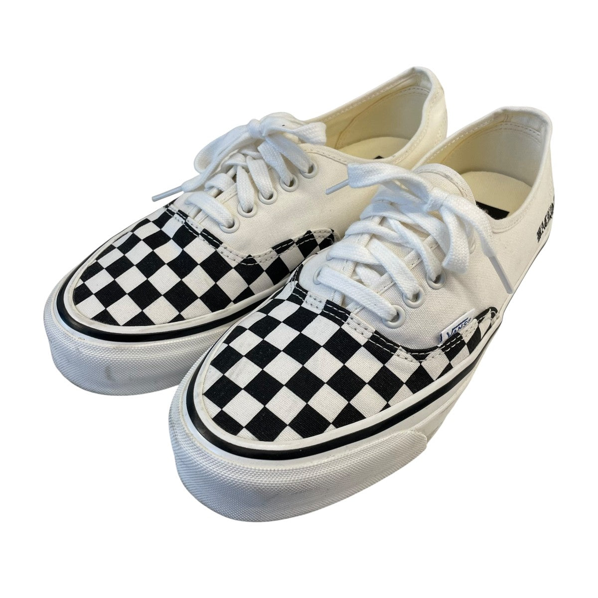 WACKO MARIA×VANS Checkerboard Snow WhiteローカットスニーカーVN000D9NCKB 古着・中古-1枚目のアイテム画像