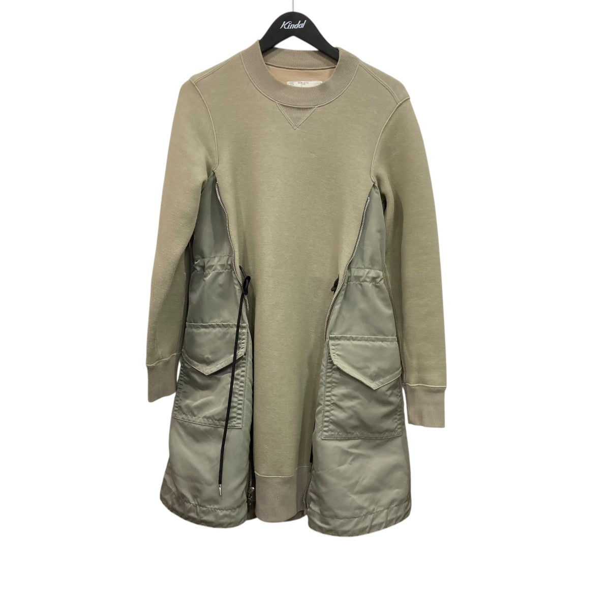 sacai 長袖ワンピースSCW078 古着・中古-1枚目のアイテム画像