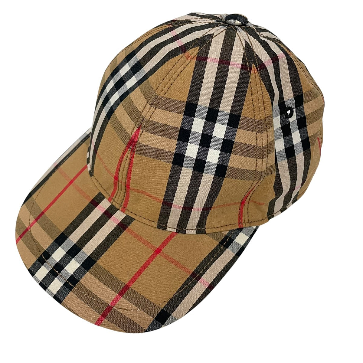 BURBERRY チェックキャップ8006119 古着・中古-1枚目のアイテム画像