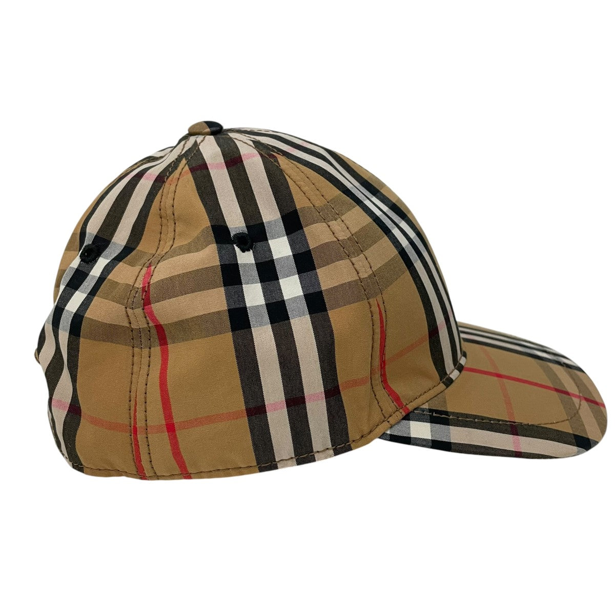 BURBERRY チェックキャップ8006119 古着・中古-5枚目のアイテム画像
