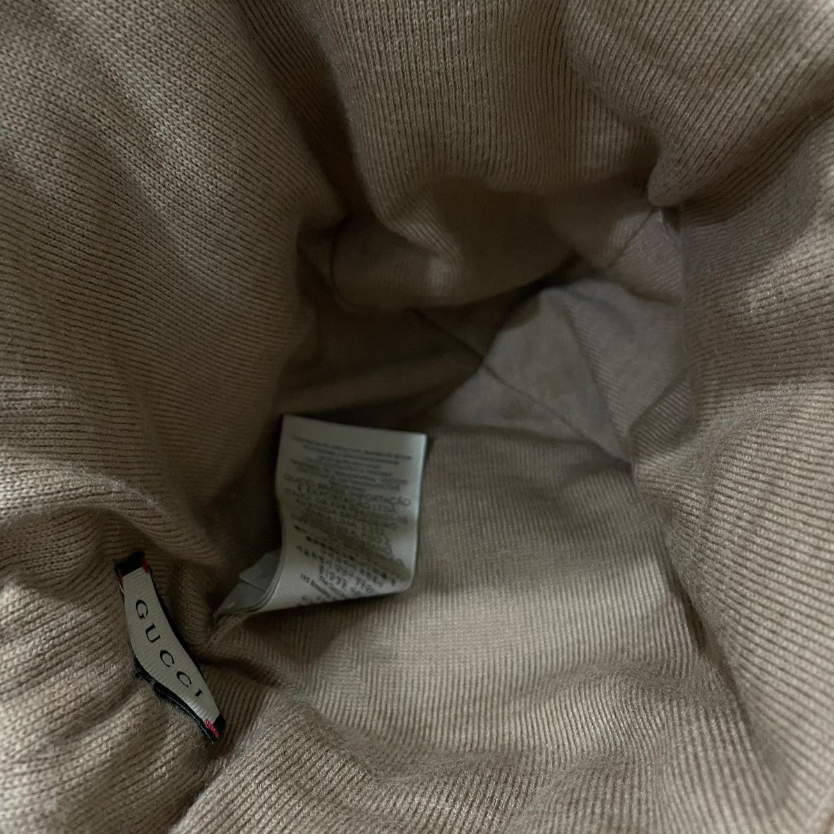 GUCCI ニット帽721295 古着・中古-5枚目のアイテム画像