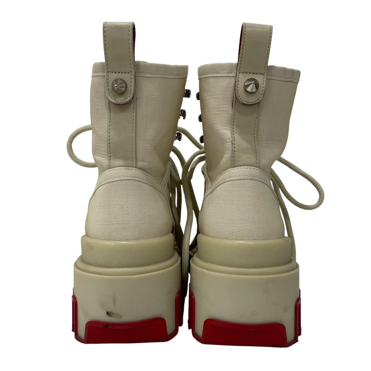 Christian Louboutin 編み上げブーツ 古着・中古-4枚目のアイテム画像