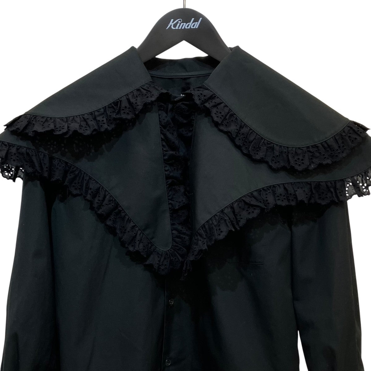 tricot COMME des GARCONS 長袖ブラウスTFB010 古着・中古-2枚目のアイテム画像