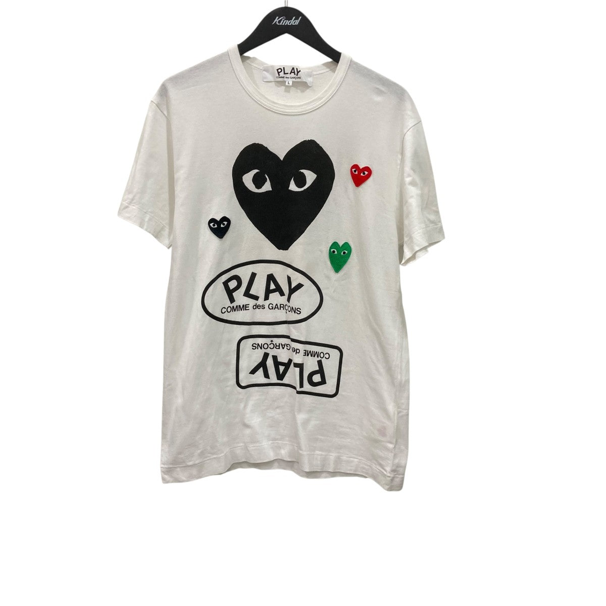 PLAY COMME des GARCONS 半袖カットソー 古着・中古-1枚目のアイテム画像