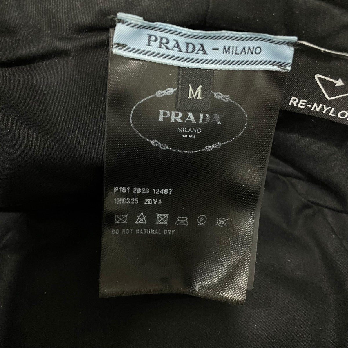 PRADA(プラダ) ナイロンハット1HC325 1HC325 ブラック サイズ M