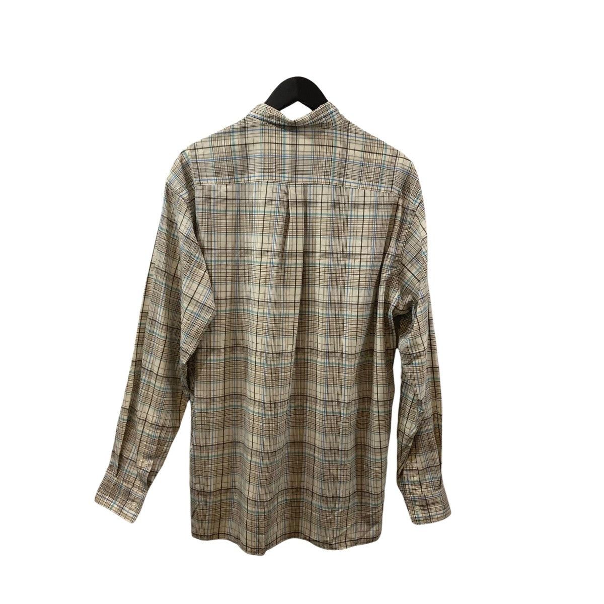 AURALEE SUPER LIGHT WOOL CHECK SHIRTSチェックチェックシャツA9SS01LC 古着・中古-2枚目のアイテム画像