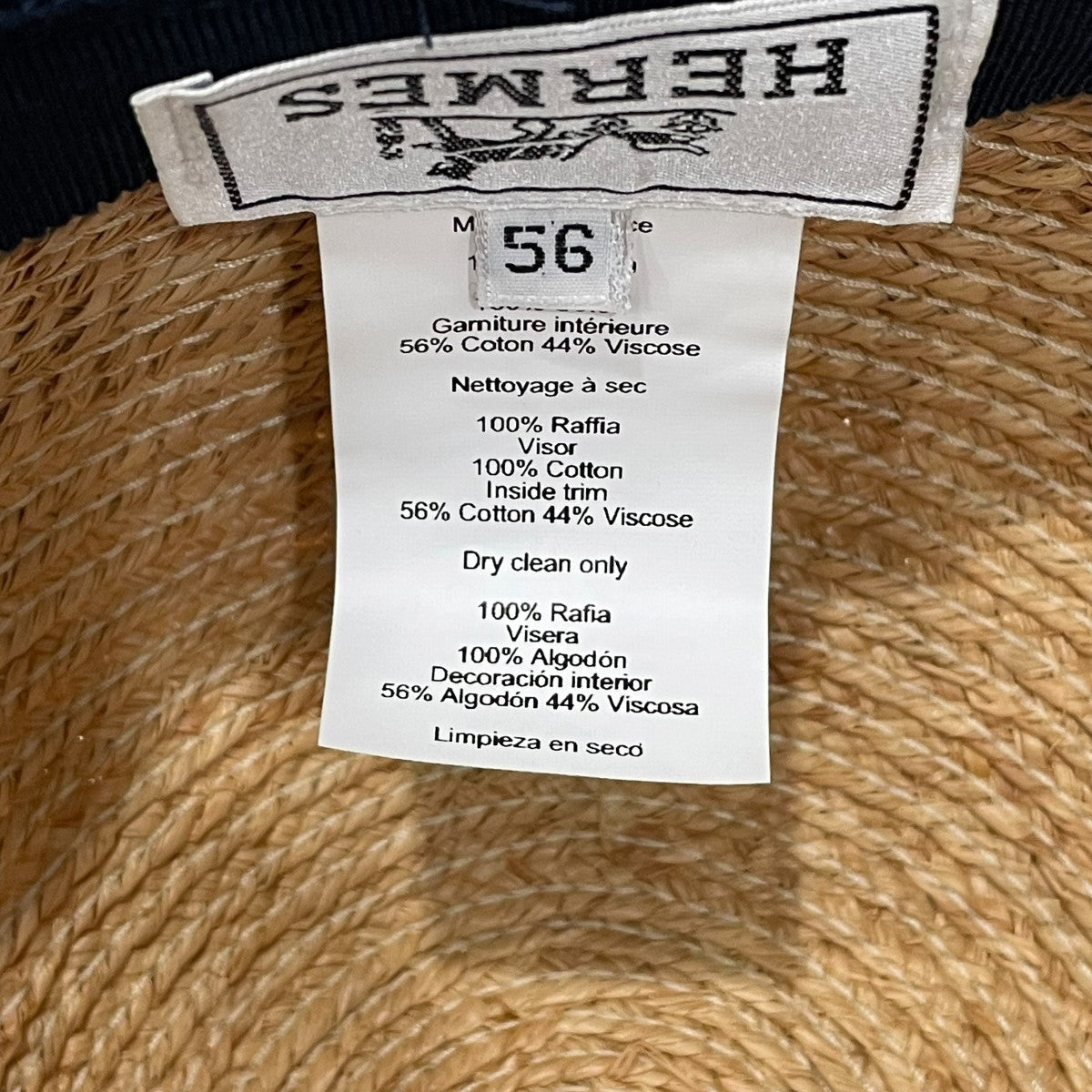 HERMES ハット630869N 古着・中古-8枚目のアイテム画像