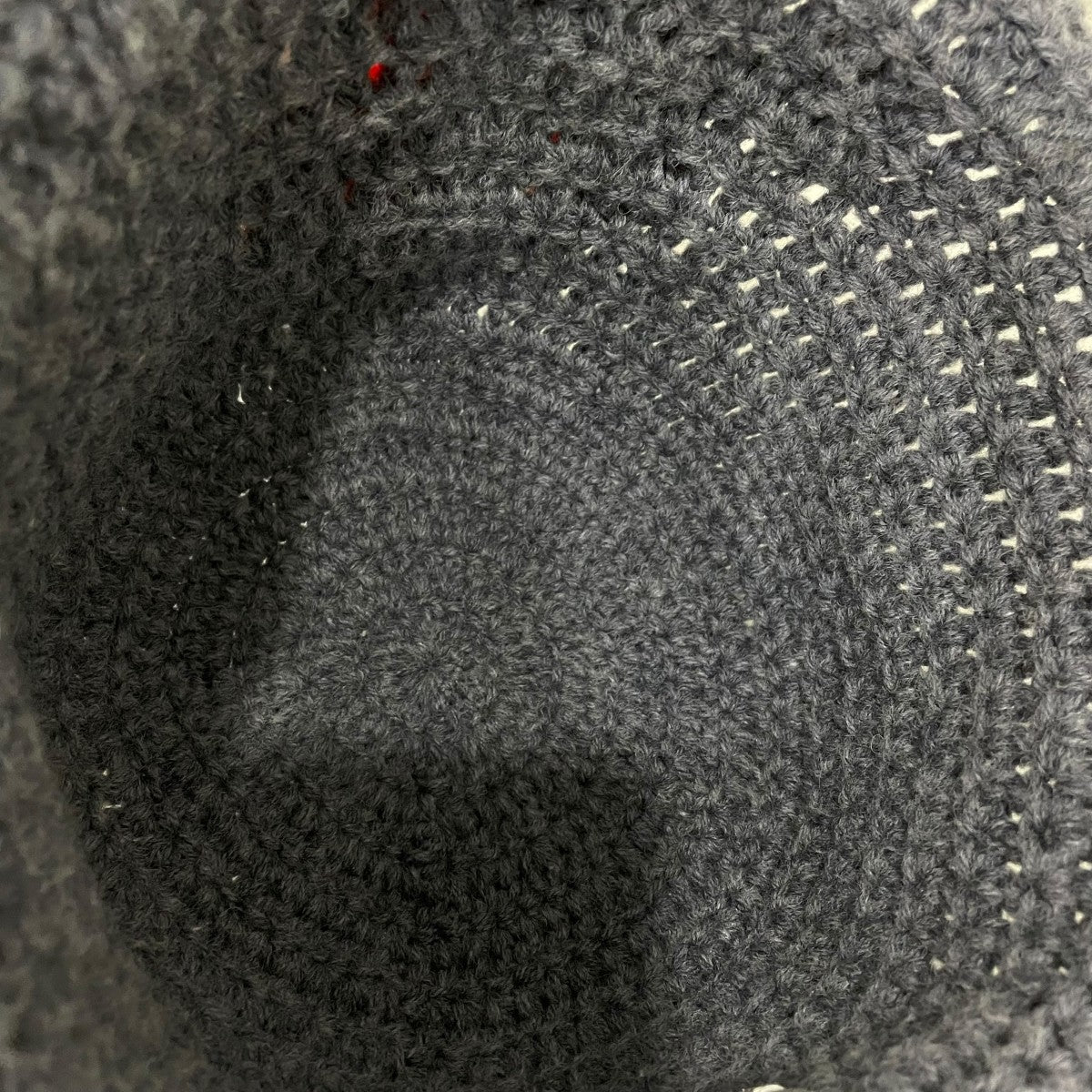 YARN 3D Double Cross Handmade Knit Hatハット 古着・中古-5枚目のアイテム画像