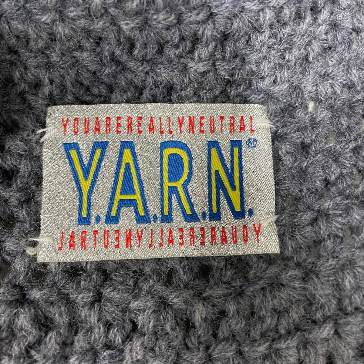 YARN 3D Double Cross Handmade Knit Hatハット 古着・中古-6枚目のアイテム画像