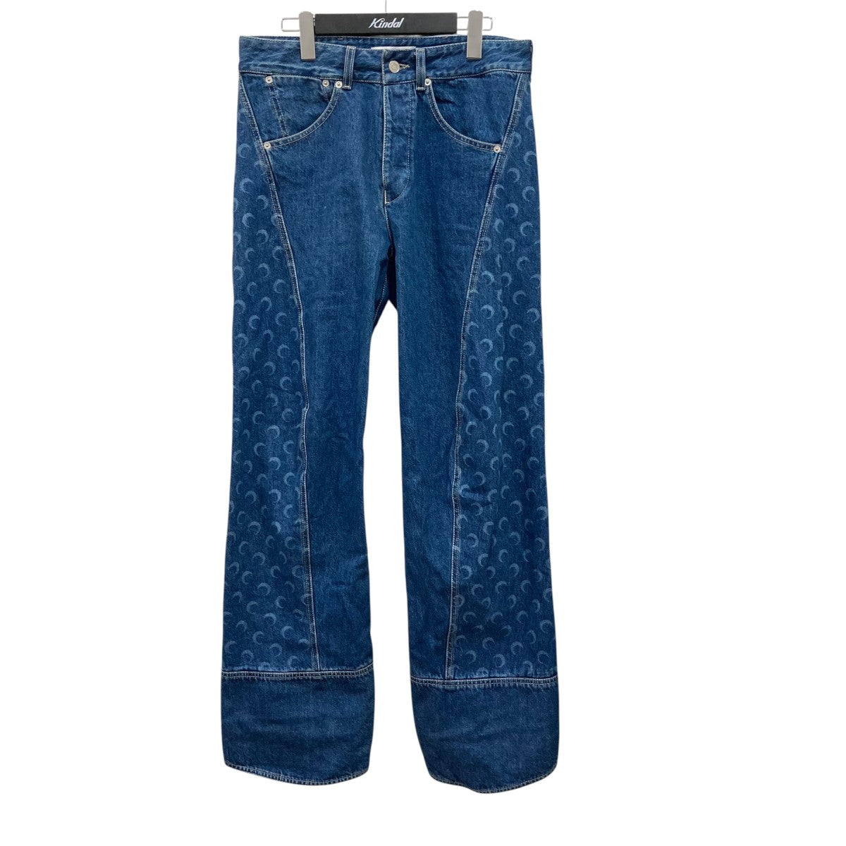 marine serre デニムパンツ 古着・中古-1枚目のアイテム画像