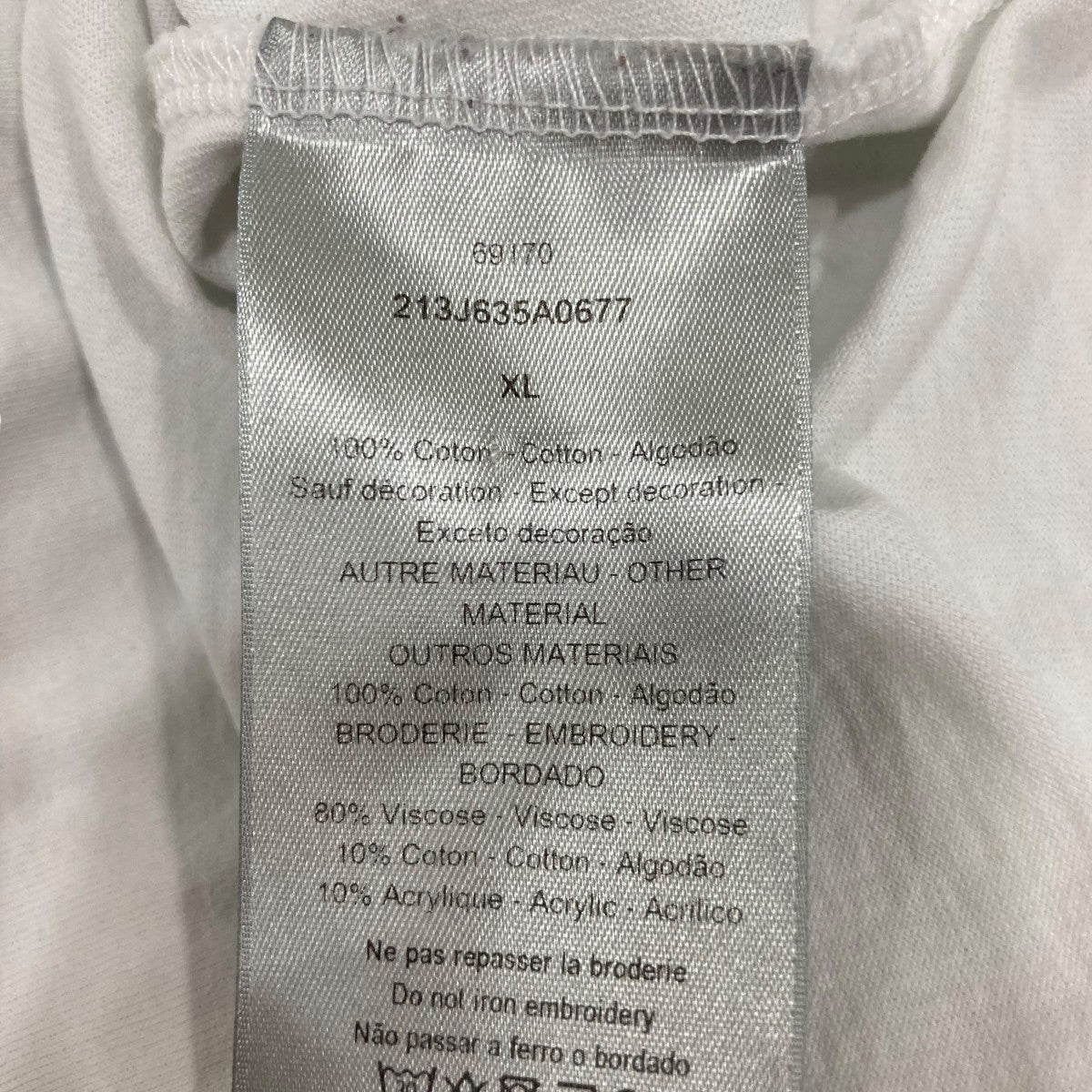 DIOR 半袖カットソー213J635A0677 古着・中古-6枚目のアイテム画像