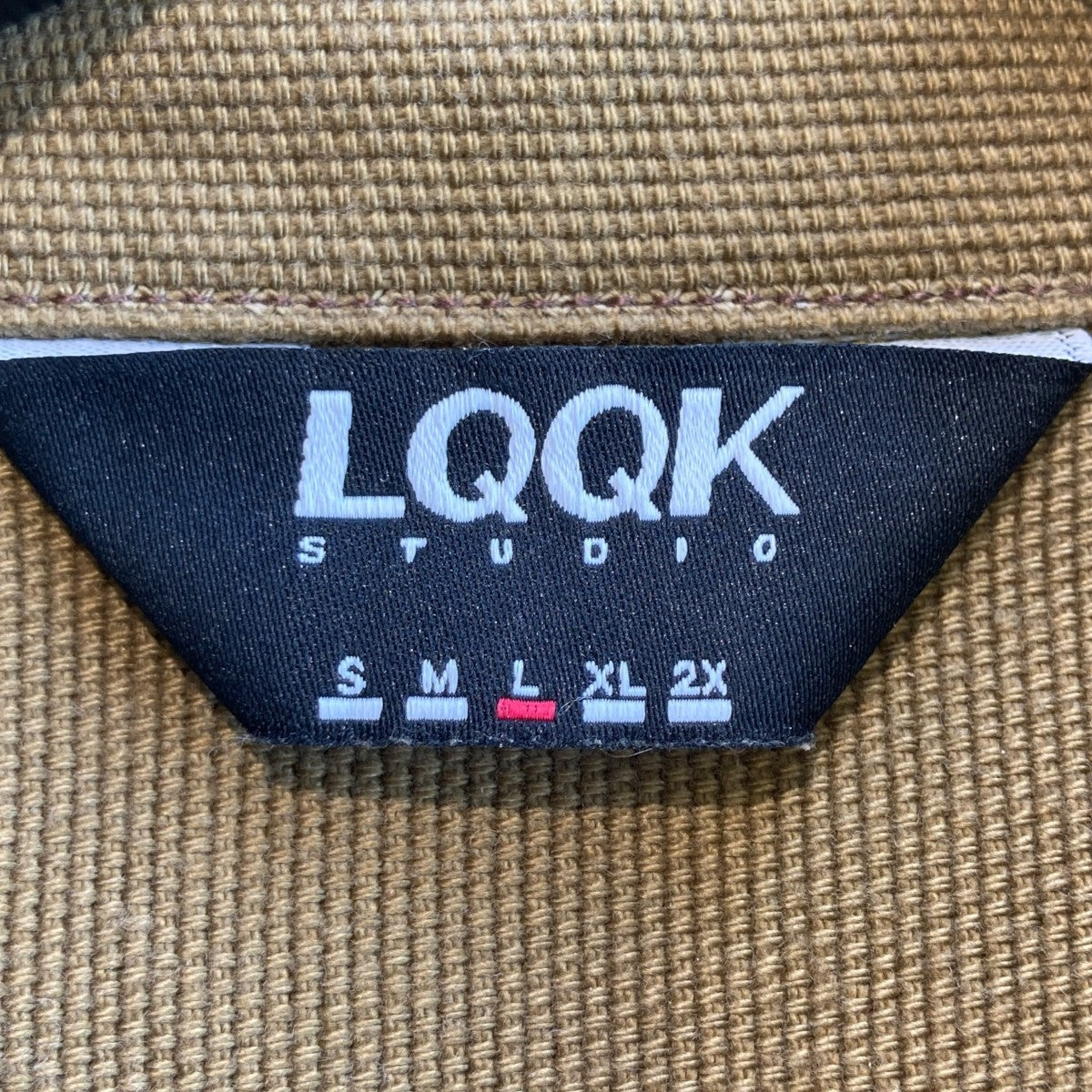 ハーフジップ シャツジャケットLQA25WS04
