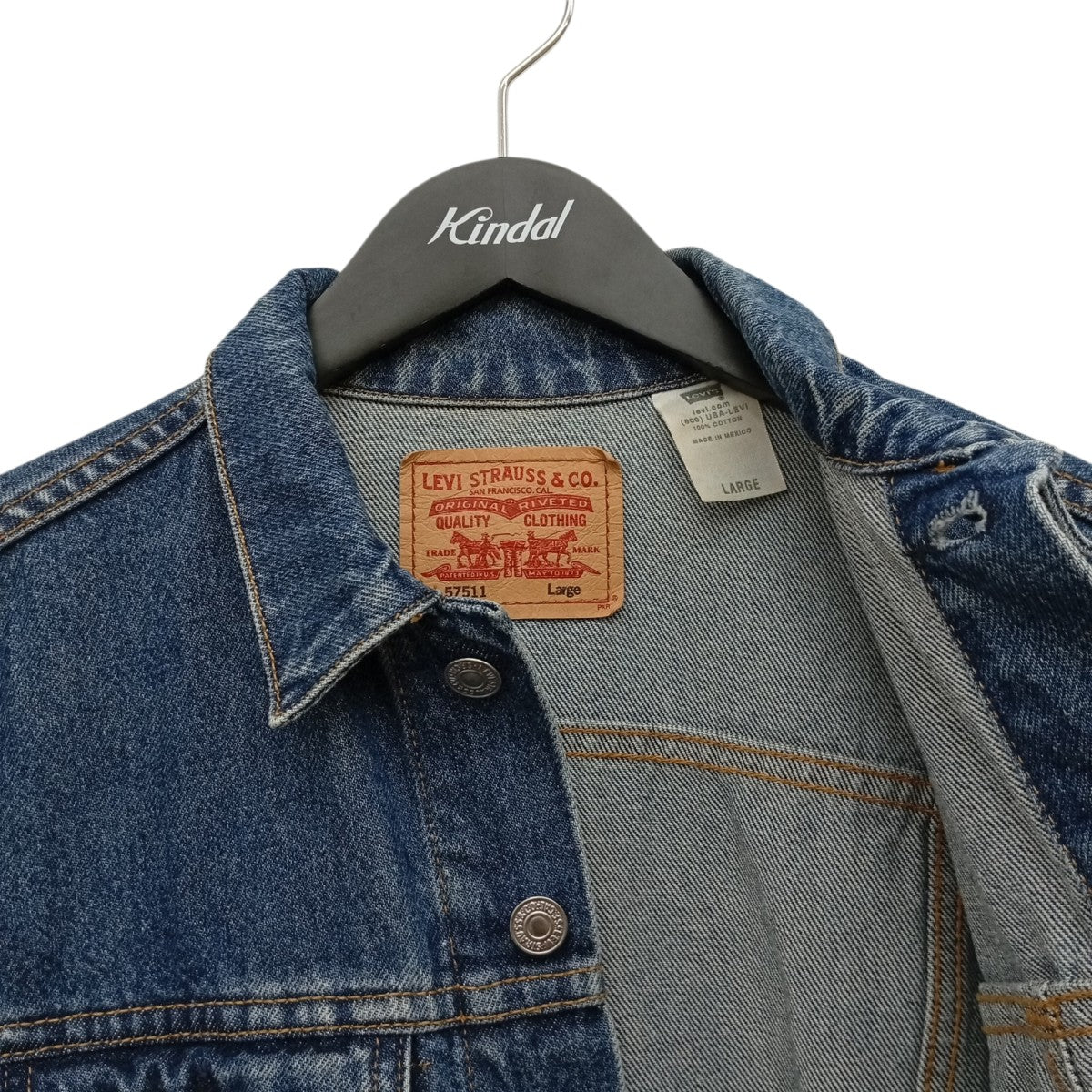 LEVI’S デニムジャケット57511 古着・中古-7枚目のアイテム画像