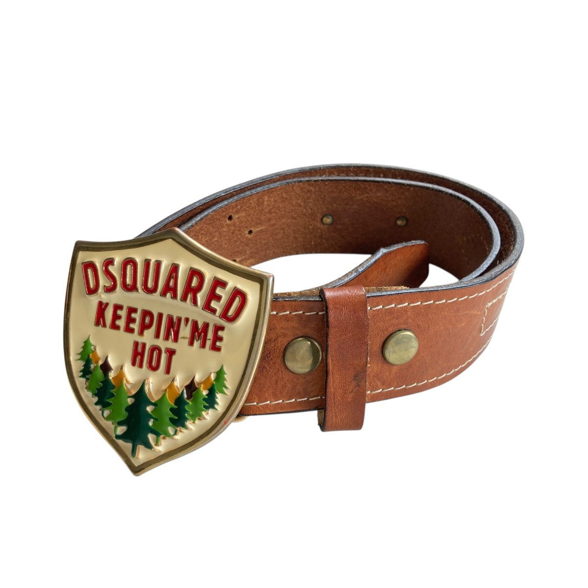 DSQUARED2 KEEPIN`ME HOTバックルベルト4c076047 古着・中古-1枚目のアイテム画像