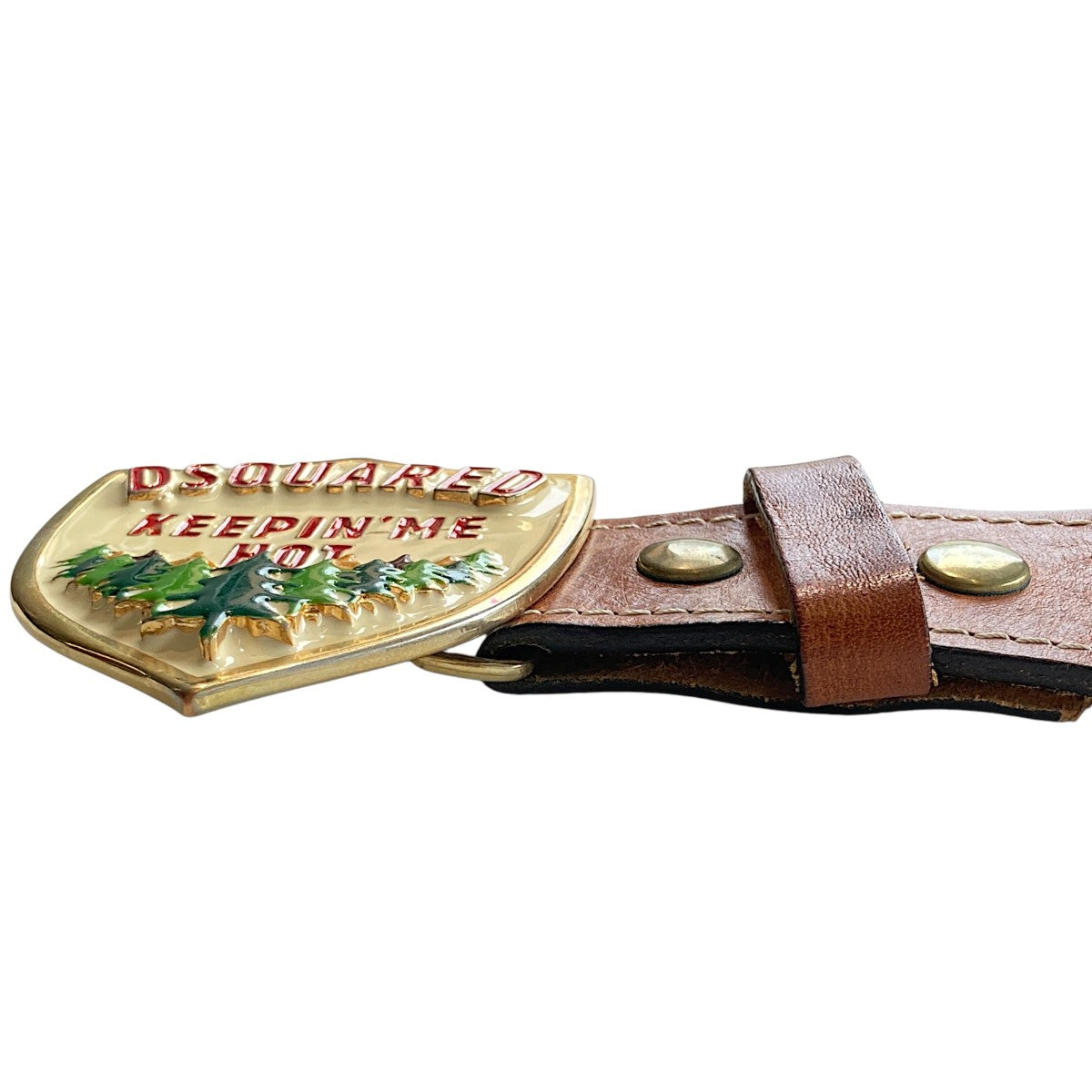 DSQUARED2 KEEPIN`ME HOTバックルベルト4c076047 古着・中古-4枚目のアイテム画像