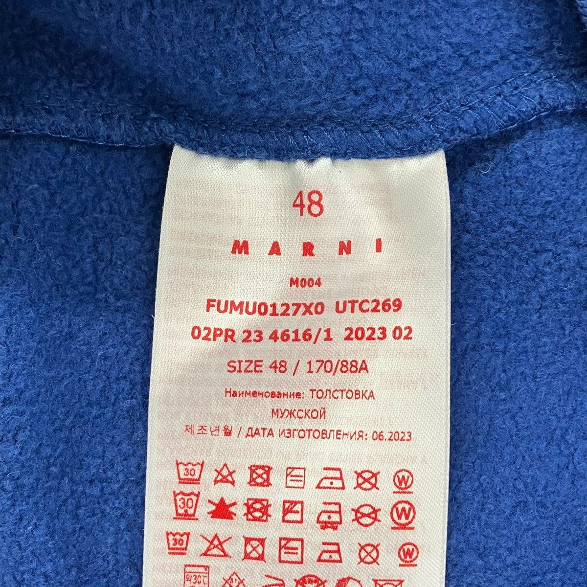 MARNI ハーフジップスウェットFUMU0127X0 古着・中古-7枚目のアイテム画像