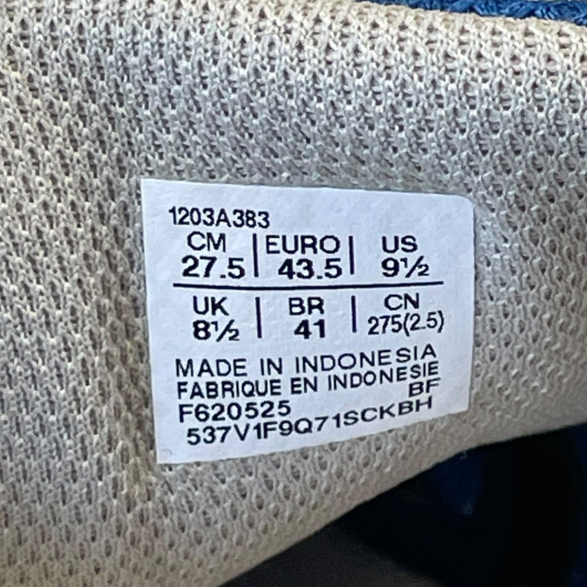 asics Gel-NYC Polar Nightスニーカー1203A383-402 古着・中古-6枚目のアイテム画像