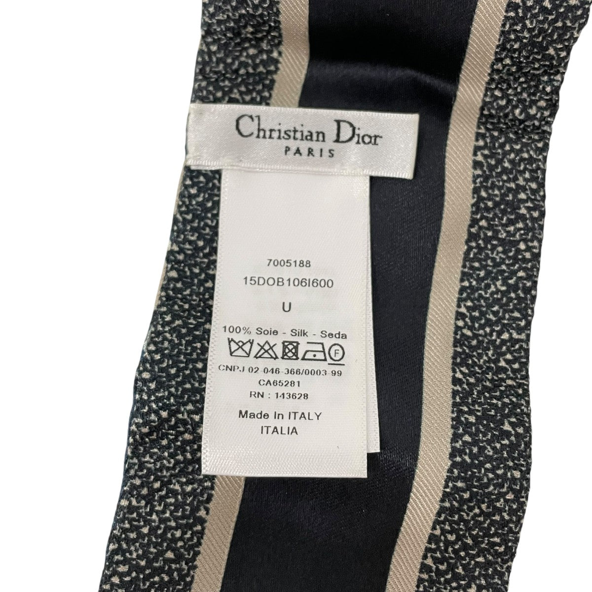 Christian Dior スカーフ15DOB106I600 古着・中古-4枚目のアイテム画像