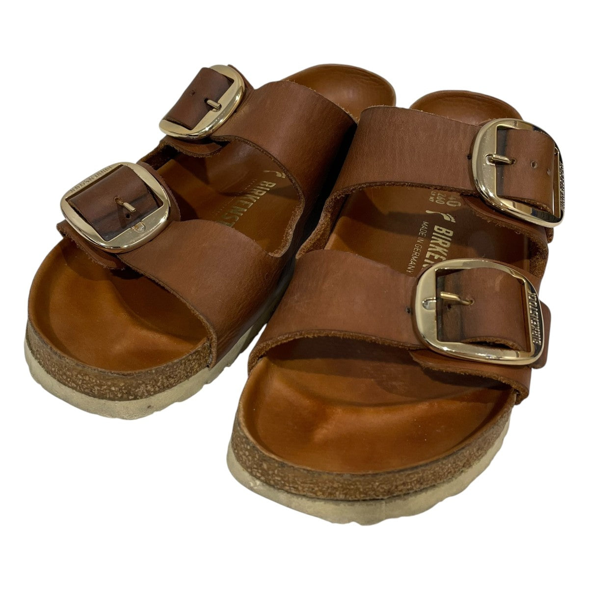 BIRKENSTOCK オイルドヌバックレザーサンダル Arizona Big Buckle アリゾナ ビッグバックル 1011073 古着・中古-1枚目のアイテム画像