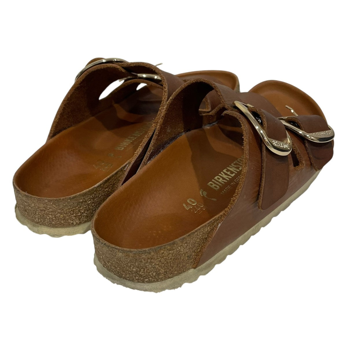 BIRKENSTOCK オイルドヌバックレザーサンダル Arizona Big Buckle アリゾナ ビッグバックル 1011073 古着・中古-2枚目のアイテム画像